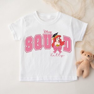 Disney Princess Graduation Squad Shirt, Belle Ariel Rapunzel Moana Graduation Party Tees, Class Of 2026 Sweater, Disney Graduate Trip Tee
