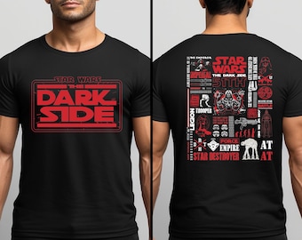 Maglietta Star Wars The Dark Side, Maglietta Darth Vader Mandalorian, Maglietta Galaxy's Edge, Maglietta Come to the Dark Side, Maglietta, Maglietta Disney Vacation