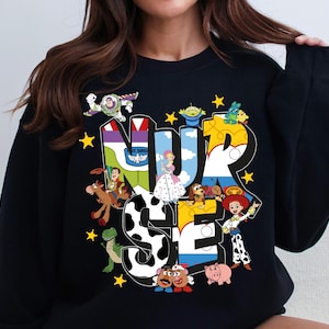 Nurse Toy Story Shirt, Disney Nurse Week Shirt, Woody Jessie Buzz Nurse Shirt, Nurse Team Sweatshirt, Disney Nurse Story Shirt, Nursing Tee