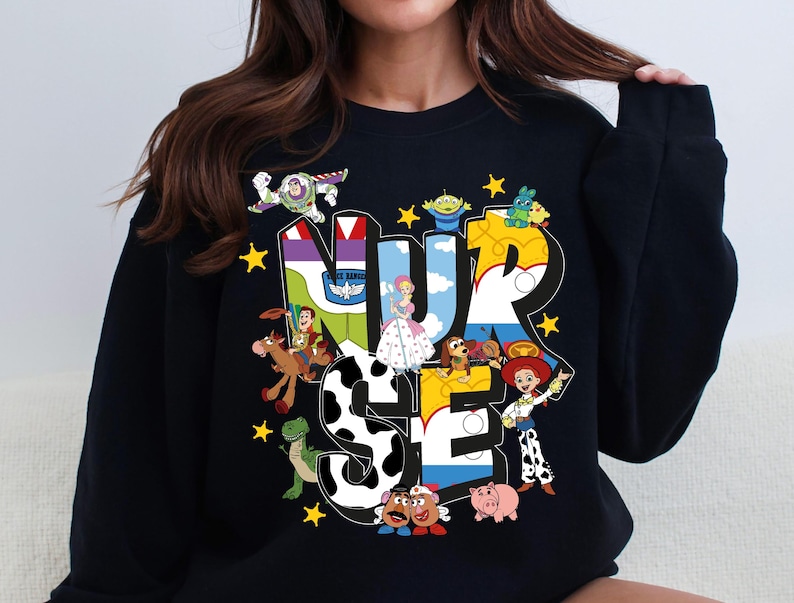 Nurse Toy Story Shirt, Disney Nurse Week Shirt, Woody Jessie Buzz Nurse Shirt, Nurse Team Sweatshirt, Disney Nurse Story Shirt, Nursing Tee