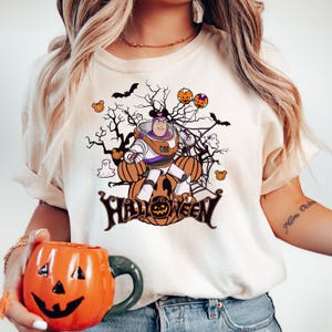Disney Buzz Lightyear Halloween T-Shirt, Disney Toy Story Fall Season Shirt, Disneyland Toy Story Halloween Sweatshirt, Disney Spooky Shirt