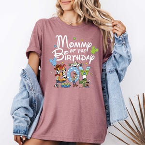 Personalized Toy Story Birthday Boy Shirt, Custom Disney Family Matching Bday Party Sweatshirt