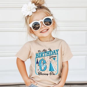 Custom Frozen Birthday Girl Shirt, Personalized Elsa Birthday Sweatshirt, Disney Birthday Girl Tee, Disneyland Birthday Vacation Shirt
