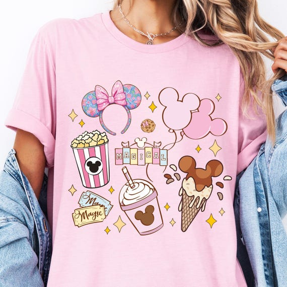Disney Snacks Shirt, Magical Kingdom T-Shirt, Disney Just Here For The Snacks Sweatshirt, Disneyland Girls Trip Tee, WDW Family Vacation Tee