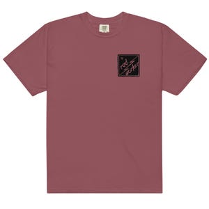 RAD STENCIL - Unisex garment-dyed heavyweight t-shirt