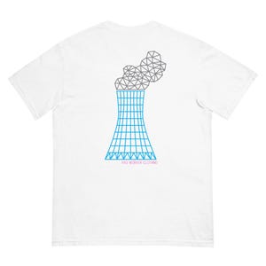 RETRO TOWER - Unisex garment-dyed heavyweight t-shirt