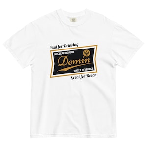 DEMIN WATER - Unisex garment-dyed heavyweight t-shirt