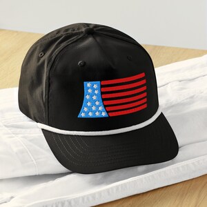 USA TOWER FLAG - Golf rope cap
