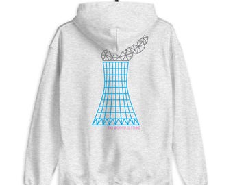RETRO TOWER - Felpa con cappuccio unisex