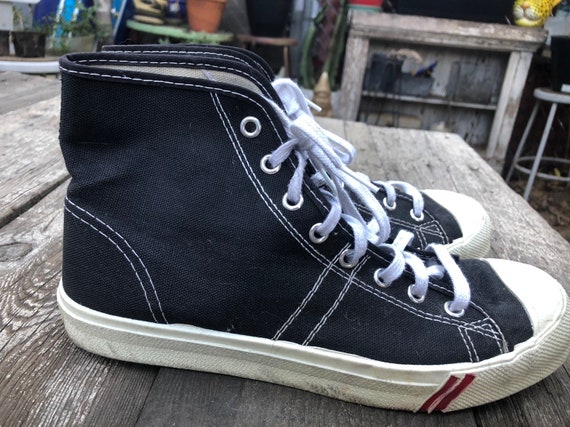 Vintage 1970s Made in the USA Basketball Converse