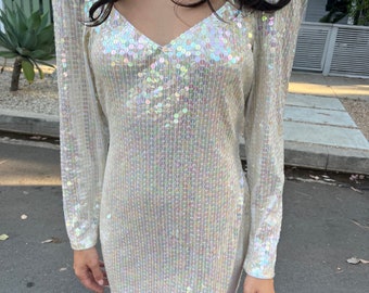 Vintage 1980s Sequin Dress