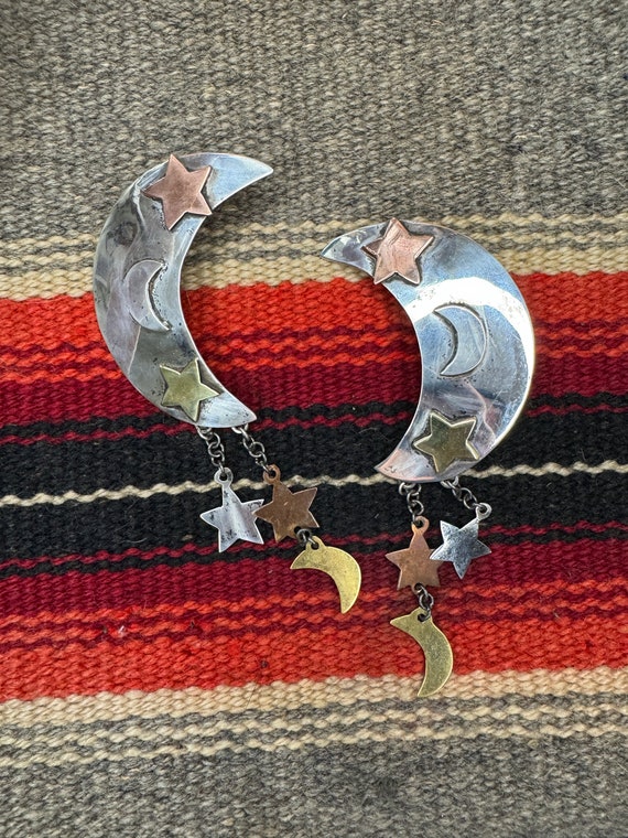 Moon and Stars Earrings - image 1