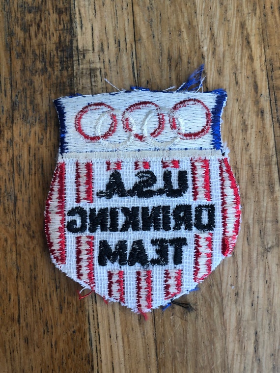 USA Drinking Team Olympic Style Patch - image 2
