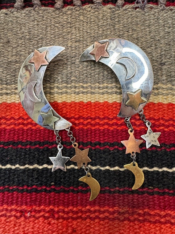 Moon and Stars Earrings - image 5