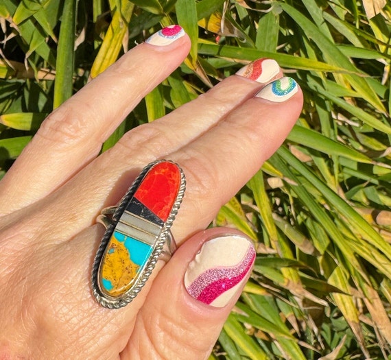 Zuni Inlay Ring