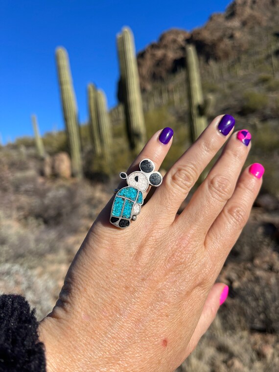 Zunitoon Mickey Mouse Ring Size 3.5 Etsy