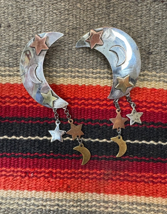 Moon and Stars Earrings - image 4