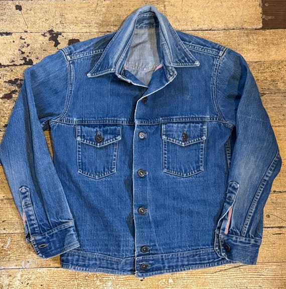 Red Line Levis Denim Jacket