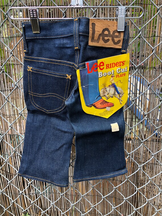 Vintage Deadstock Kids 1 Slim Bootcut Flare Denim