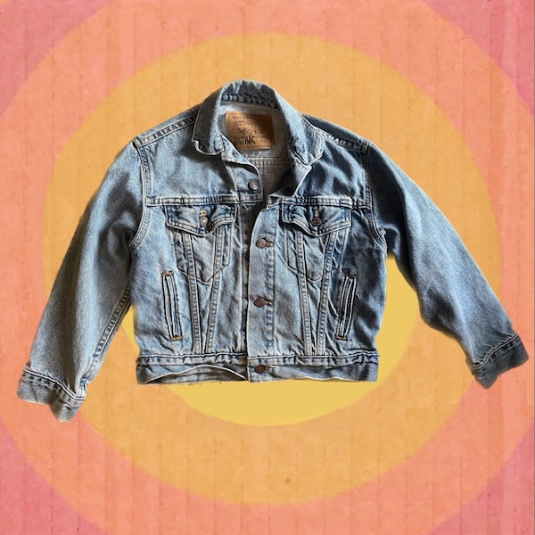 Vintage Kids Levis Denim Jacket