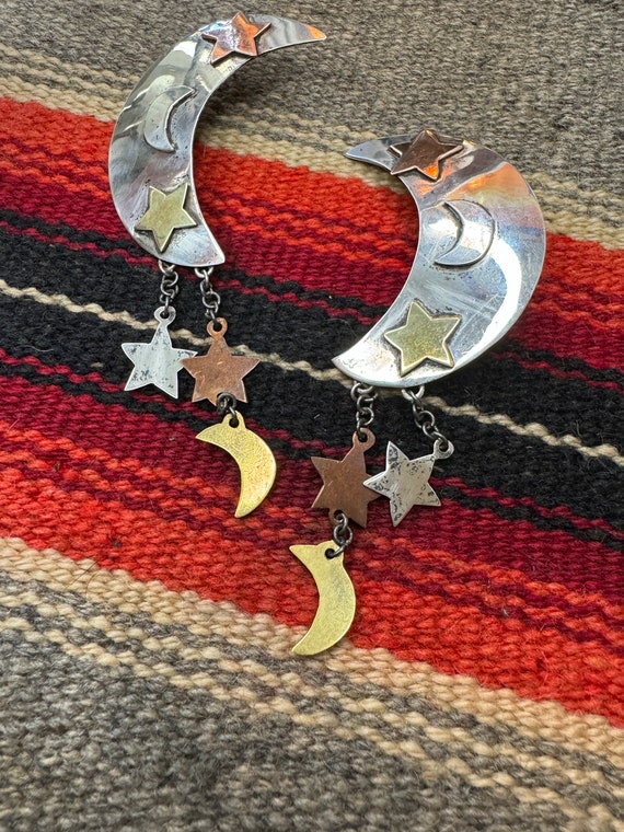 Moon and Stars Earrings - image 2