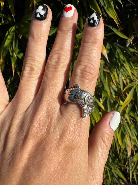 Salmon Fish Wrap Ring