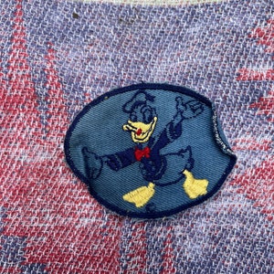 Vintage Donald Duck Aufnäher