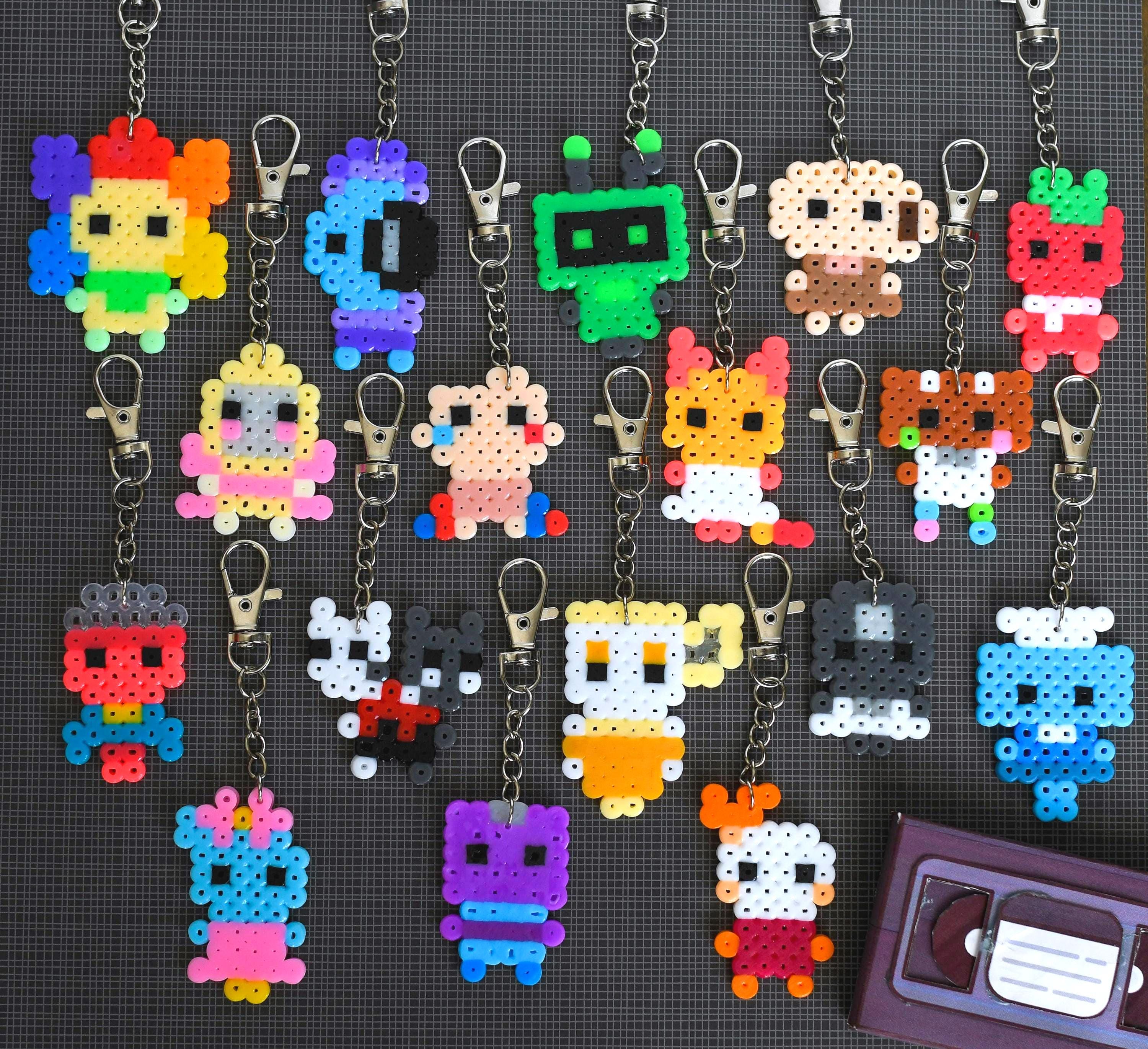 Dandy's World Perler Keychain/bag Charm - Etsy