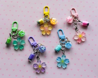 Cherry Blossom Keychain/Bag Charm