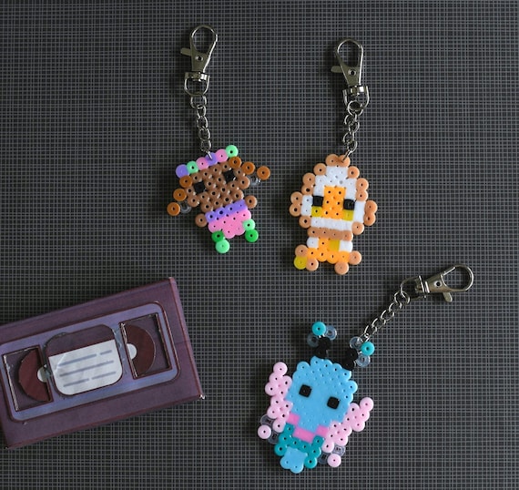 Event Toons: Dandy's World Perler Keychain/bag Charm - Etsy