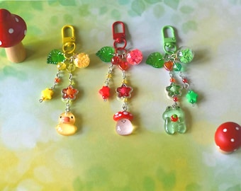 Cottage Pond Keychain/Bag Charm