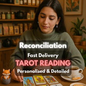 Reconciliation Tarot Reading | Ex Back Psychic Love Reading | No Contact Reading | Same Hour or Same Day | Get Your Ex Back Tarot