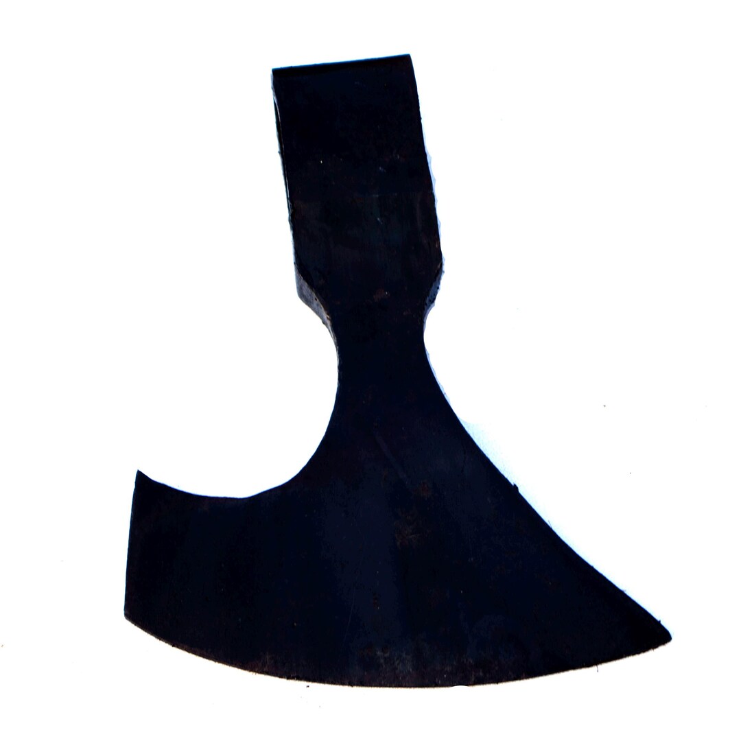 Hand Forged Viking Axe Head Battle Axe Head Camping/ Hunting Axe Head ...