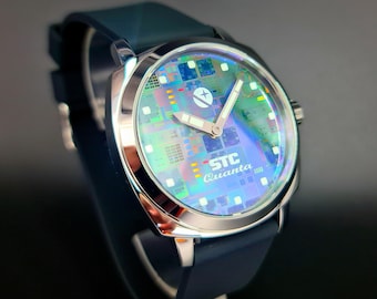 STC Quanta 'Sky Lake' | High-Tech Mechanical Watch | Silicon Wafer Dial | Hand-Wound Movement