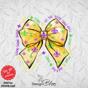 Mardi Gras Coquette Png, Mardi Gras Vibes Png, Mardi Gras, Fat Tuesday Png, Mardi Gras Png, Louisiana Sublimation Design, Digital File