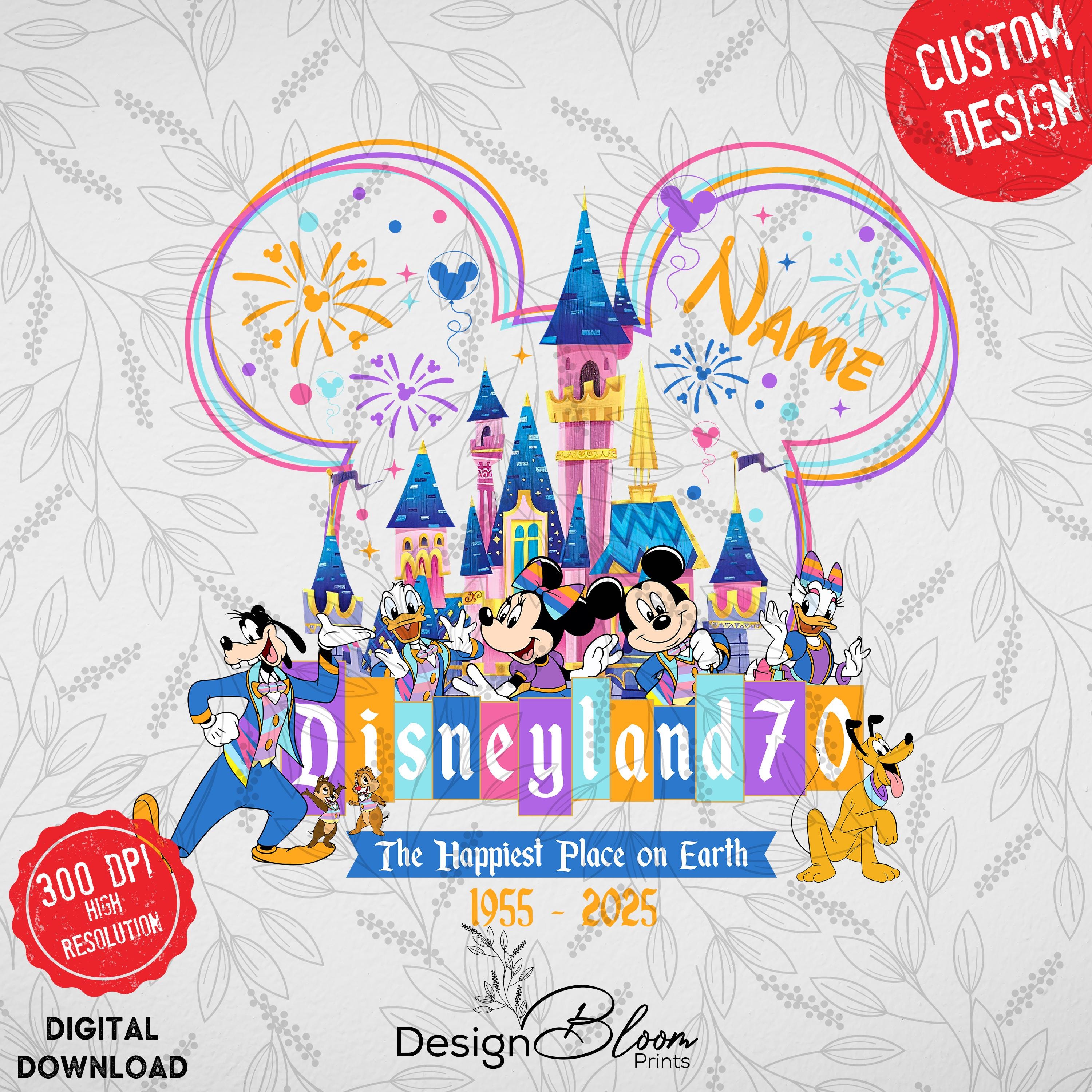 Disneyland 70th birthday shirt - Etsy 日本