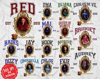 The Rise Of Red PNG Bundle: Descendants 4 Movie (Digital Download)