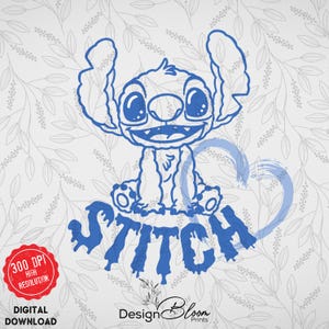 Retro Stitch Blue Alien Png, Cute Blue Monster Shirt Png, Cartoon Character Stitch Png Design, Princess Magical Castle Bow, Family Trip