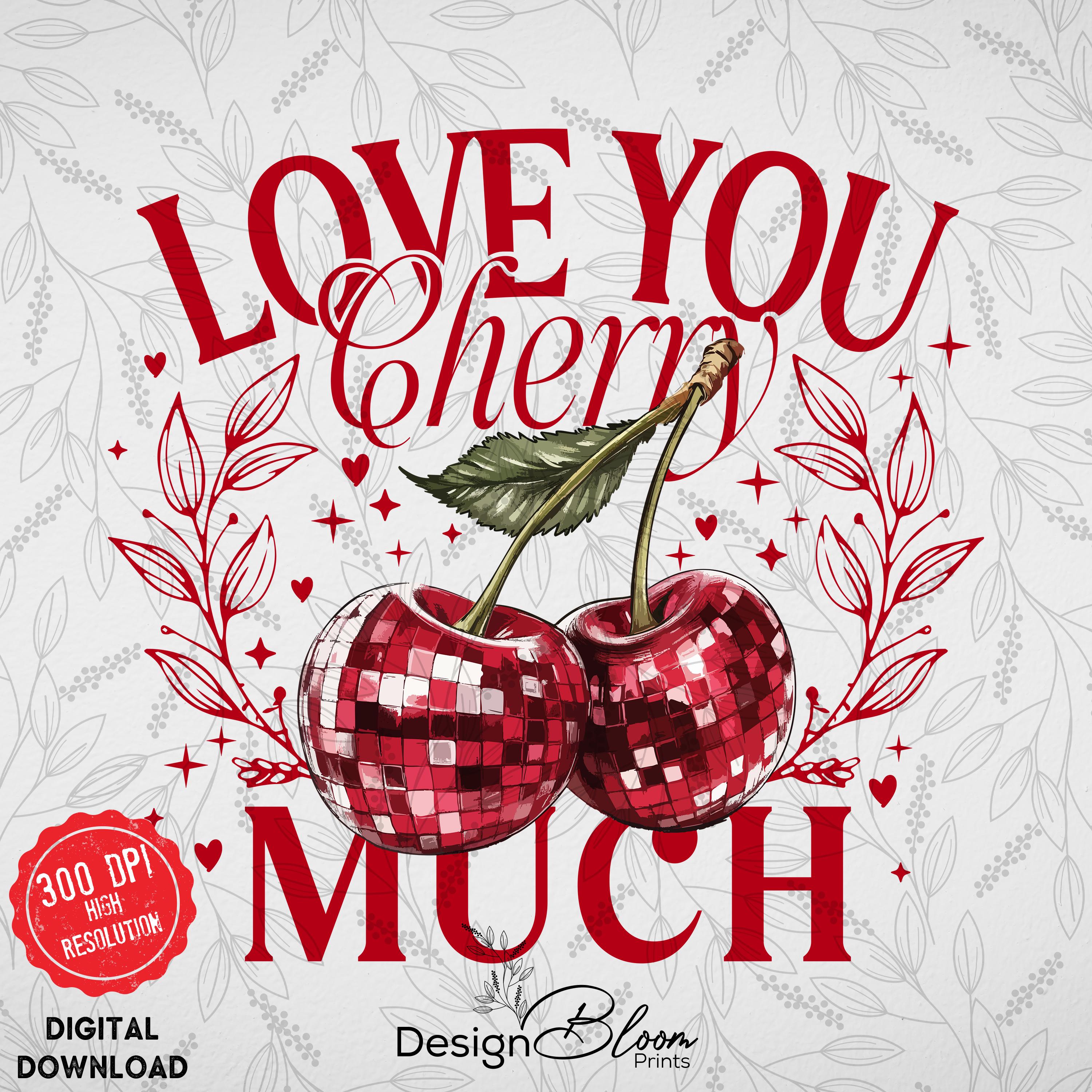 Love You Cherry Much - Etsy