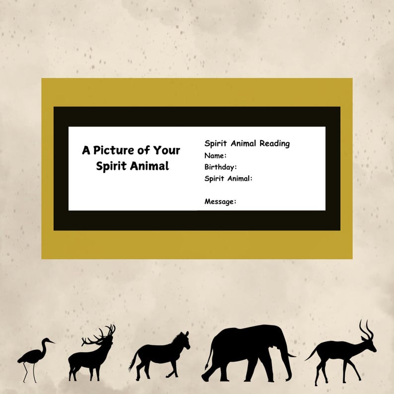 How to find out your spirit animal