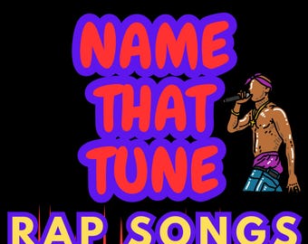 Name That Rap Tune | 30 Rounds | Rap Music Trivia Game | Name That Tune PowerPoint Game | Guess the Rap Song | Hip Hop Party Game| MAC & PC