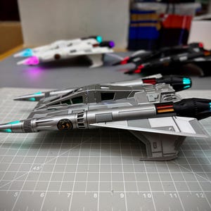 Buck Rogers Thunderfighter Starfighter Model 11in. (LIGHTS)