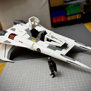 Buck Rogers Thunderfighter Starfighter Model 12-25in.