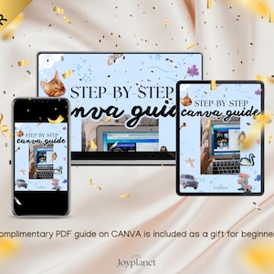 Digital wedding invitation template, perfect for Canva