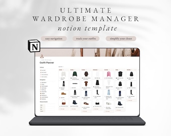 Notion Template Garderoben-Manager