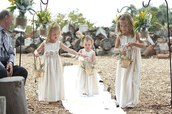 Beach Flower Girl Dresses