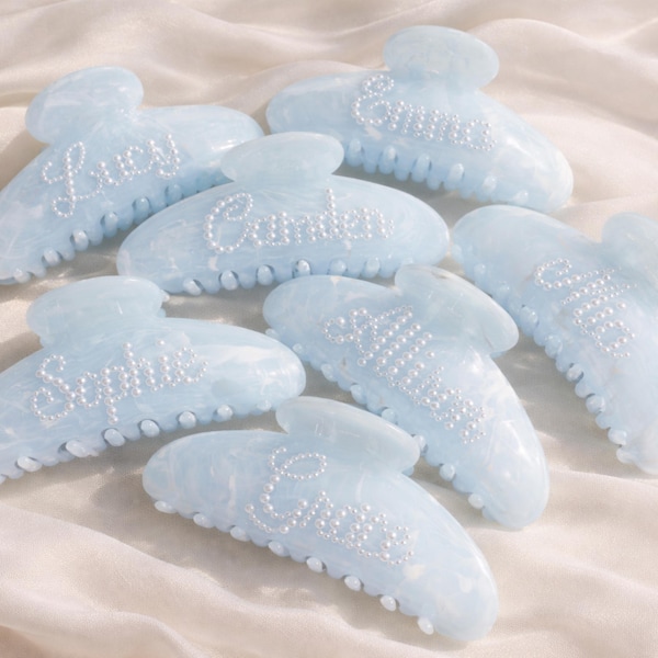 Benutzerdefinierte Brautjungfern Kralle Clip Benutzerdefinierte Name Kralle Clip Personalisierte Name Kralle Brautjungfern Geschenke Brautjungfern Vorschlag Geschenke Geschenke für Sie
