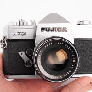 Fujica Fuji St 701 + Fujion 55/1.8  lens, Case & Filter, CLA&#39;d!!