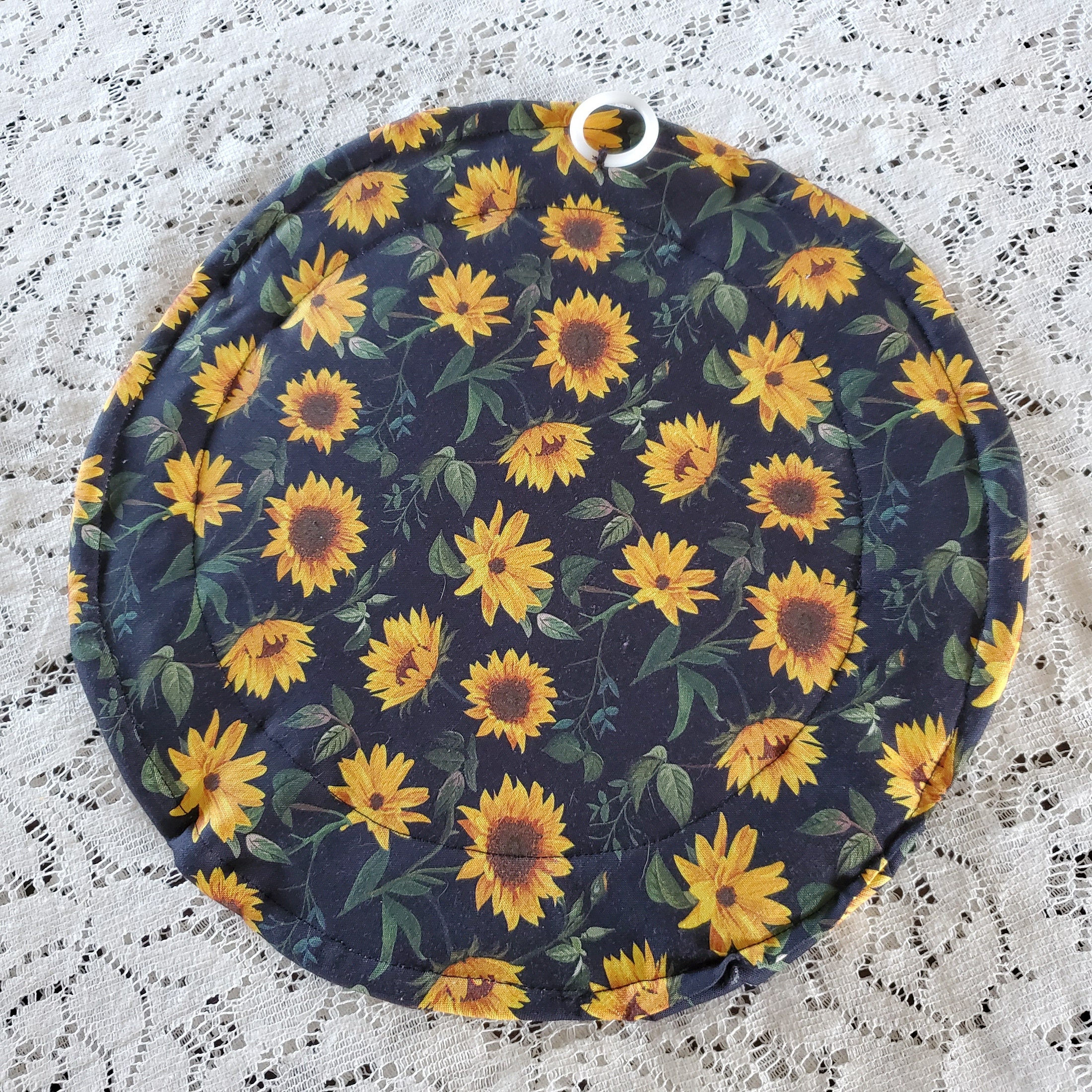 Sunflower Trivet and Pot Holders Item 429a 429b Etsy Nederland