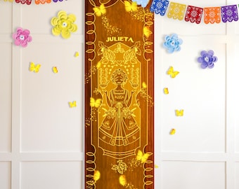 JULIETA Encanto Door Poster Party Decor kids birthday teacher back to school Mirabel Isabela Bruno sign fiesta trunk or treat Halloween